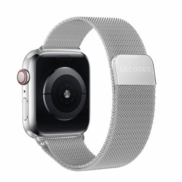 Decoded Milan Traction Strap - Apple Watch 44/45/49mm - Titanium