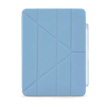 Pipetto Origami Pencil Case - iPad Air 10.9" (2020/2022) / iPad Air 11" (2024-2026) - Light Blue